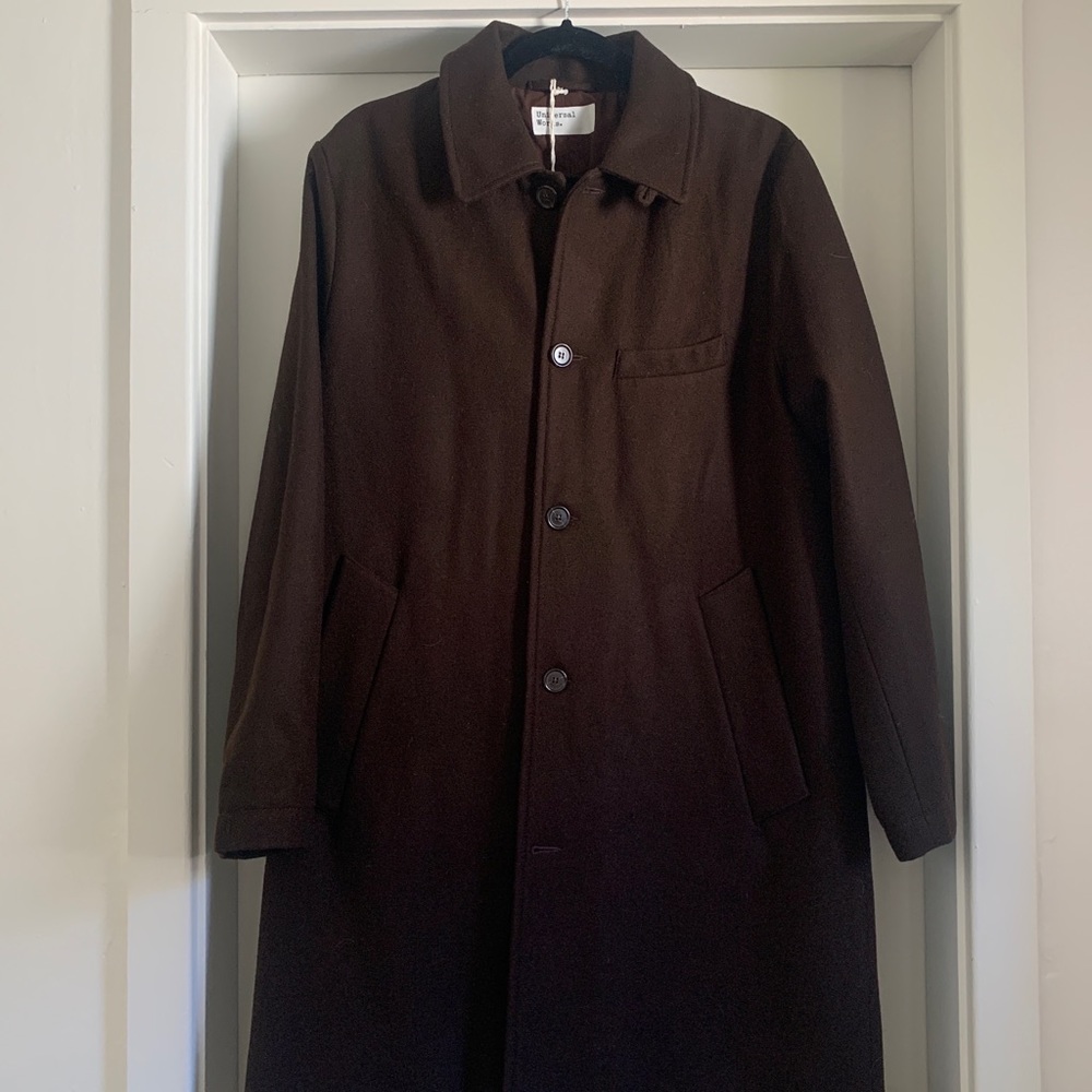 NWT Universal Works Overcoat